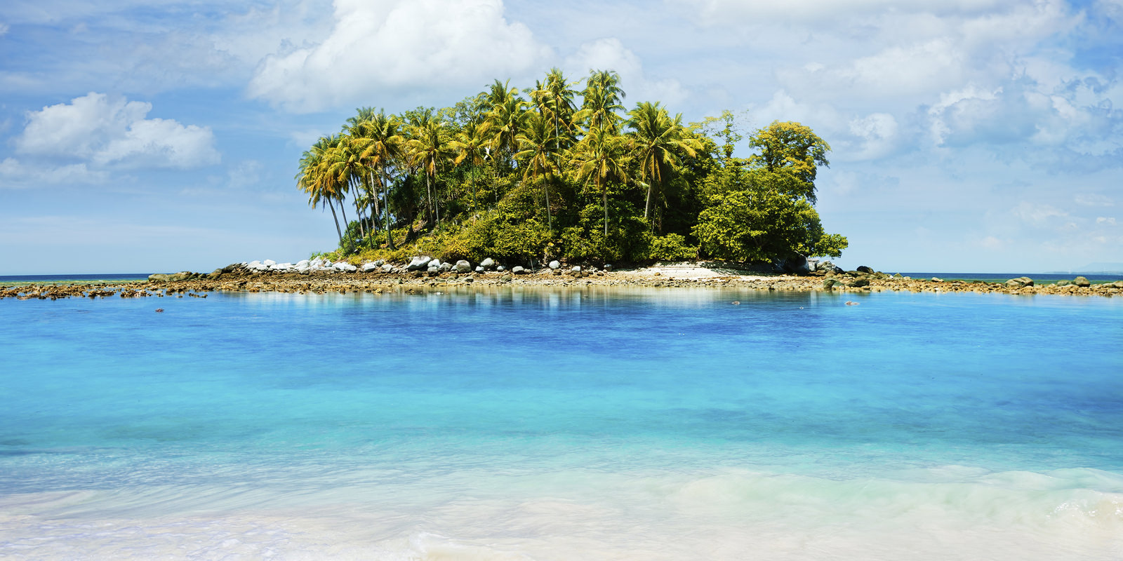 An Island and a Cloud.